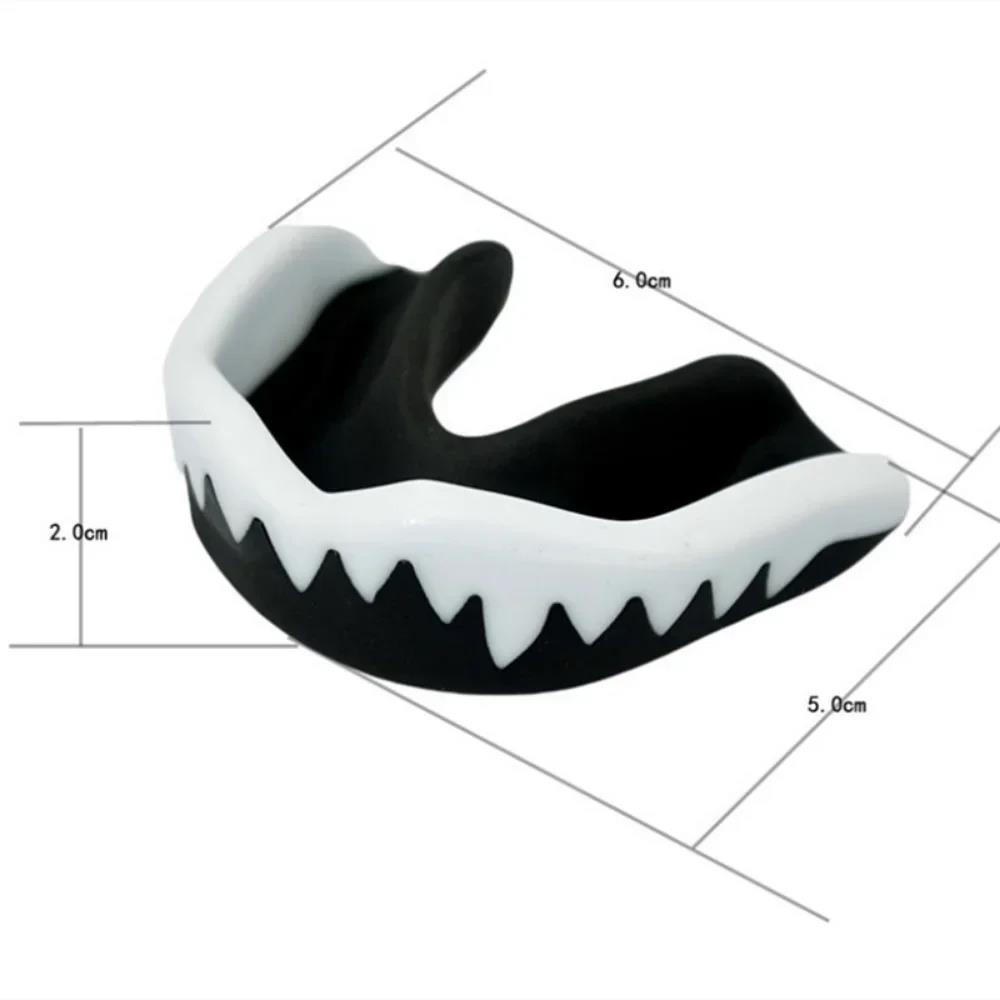 1PC EVA Mouthguard Teeth Protector Mouthguard Suitable for Boxing Sparring Basketball Rugby Safety Sports Protectors 3