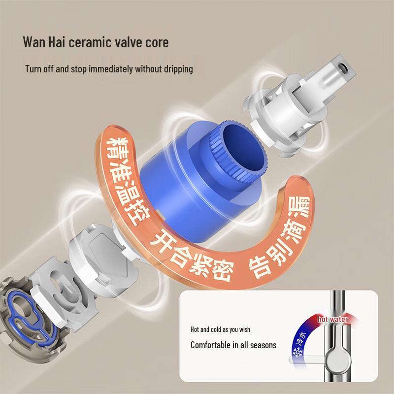 ARROW HS 360° Swivel Hot & Cold Kitchen Faucet