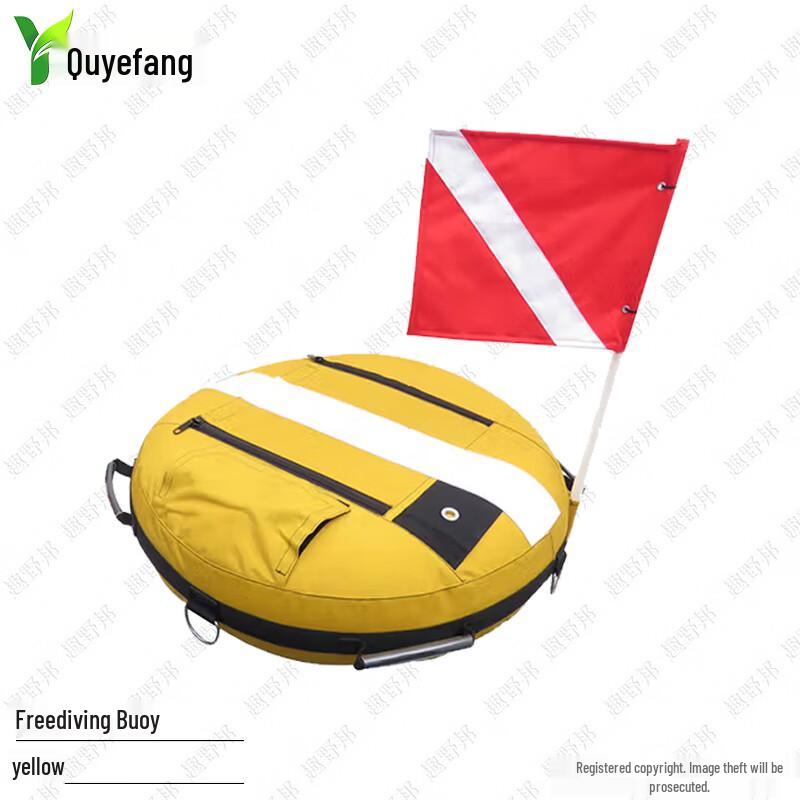 Snorkeling & Free Diving Signal Buoy with Flag