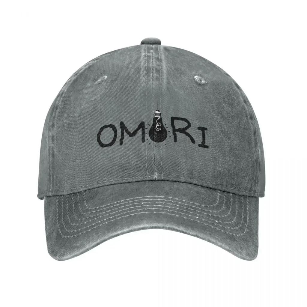 Men Women Omori Game Fans Hats Vintage Distressed Cotton Baseball Cap Adjustable