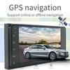 7-inch Universal Android GPS with Reversing Camera & 2.5D Tempered Glass Screen for Corolla