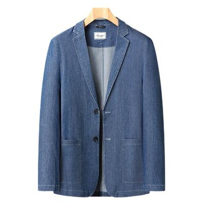 Blazer Moda Uomo Casual Business Slim Fit Festa Tutto Sport Campeggio Outdoor Alpinismo Viaggio Cowboy Blazer
