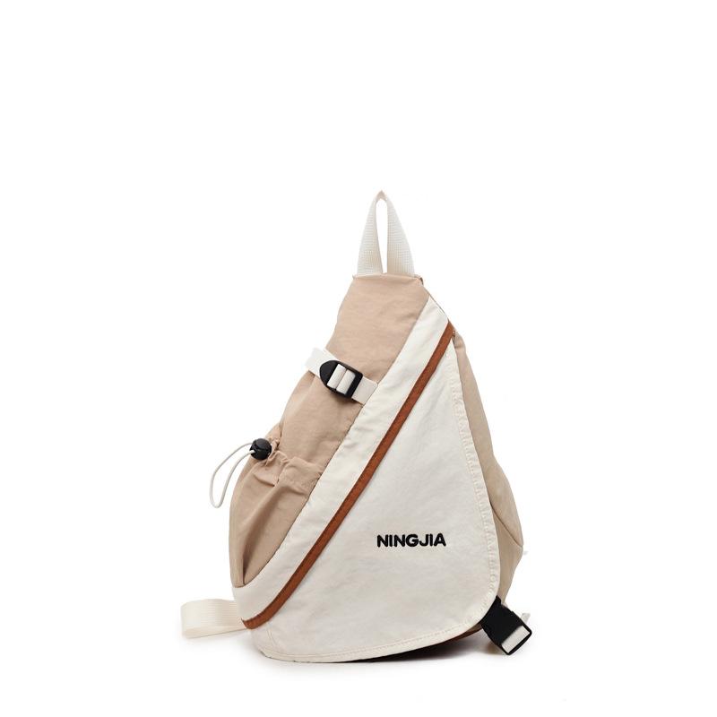 

Нагрудная сумка Легкая Вместительная Женская Уличная Дорожная Сумка-кроссбоди для Поездок хаки