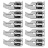 10Pcs Presser Foot Premium Stainless Steel Wear Resistance Lightweight Edge Joining Foot for Home