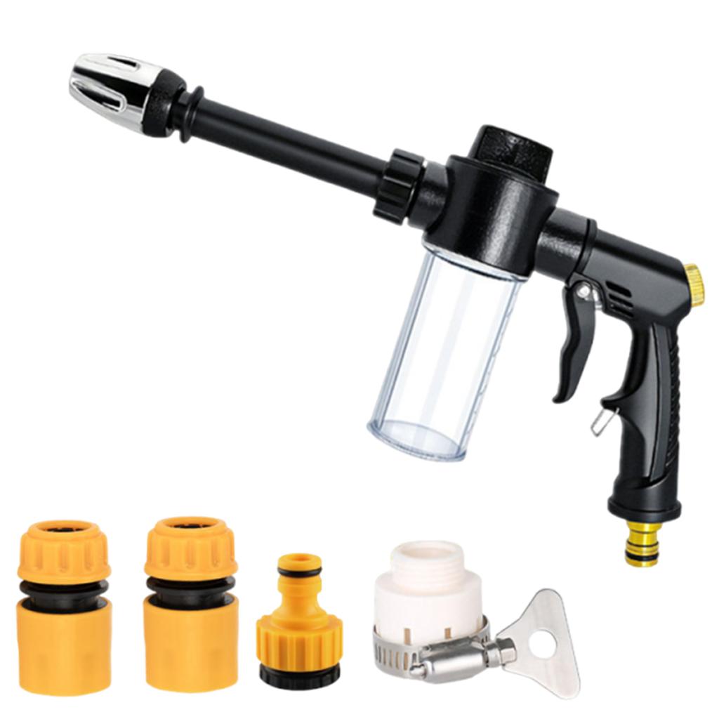 New High Pressure Sprinkler Water Gun Car Washers Garden Lawn Watering Hose Nozzle Foam Lance Portable Automobiles Cleaning Tool