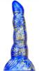 Fantasy Scopio Dildo 17 X 5cm Blue-Gold - MetallicAnal - Unusual Dildos