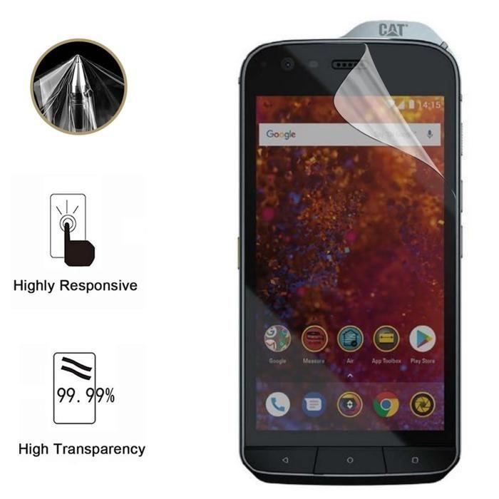 Screen Protector - Phonillico - Cat S61 - Pack of 2 - Ultra Thin - Scratch Resistant