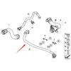 A17123422785 Car Accessories Radiator Coolant Pipe Hose 17123422785 For BMW E83 Engine N52