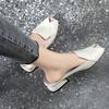 Low-heeled Fish-mouth Style Women's Shoes, New Arrivals, Large Size, Sandals, Slippers Devotion