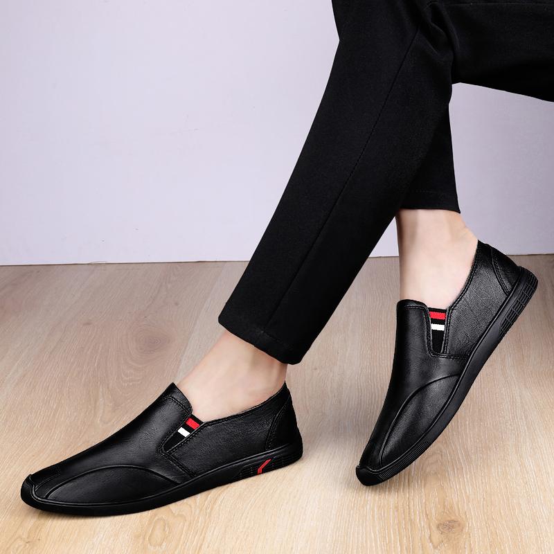 Мужская повседневная обувь из натуральной кожи — фото 6