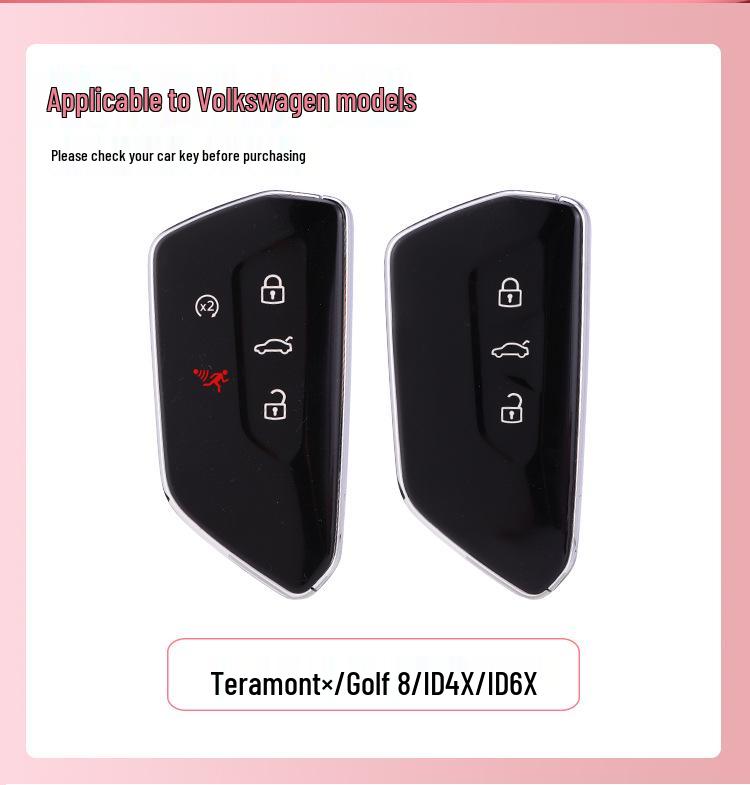 Volkswagen 21 Golf 8 Key Case for Teramont X, Lamando, ID.6X, Shell ID.4X, Buckle ID.6 CROZZ.
