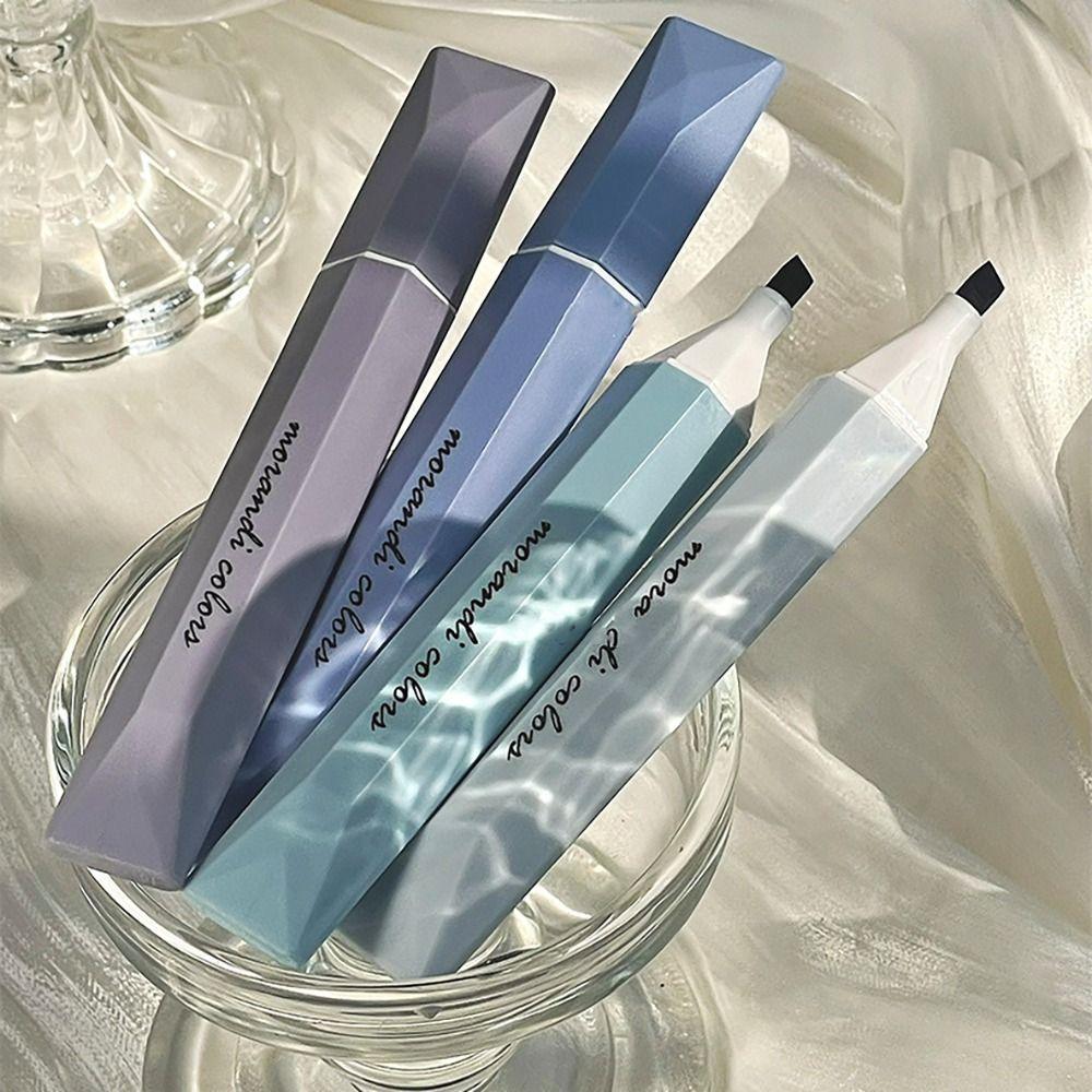 4PCS/Set Eye Protection Fluorescent Pen Graffiti Hand Account Pen Highlighter  Boys/Girls