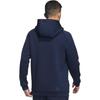 adidas Einfarbig mit Buchstabenstickerei Kapuzen-Freizeit-Langarm-Sweatshirt Herren sweatshirt Marineblau HY0972