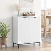 Sideboard White 69.5 X 33 X 82 Cm Engineered Wood