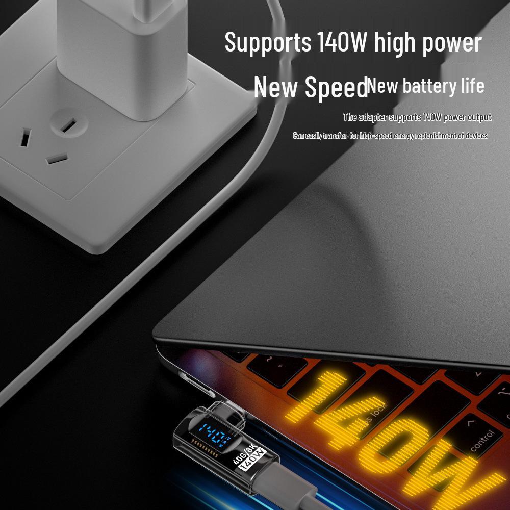 TYPE-C Digital Display Adapter with Full-Function OTG Support