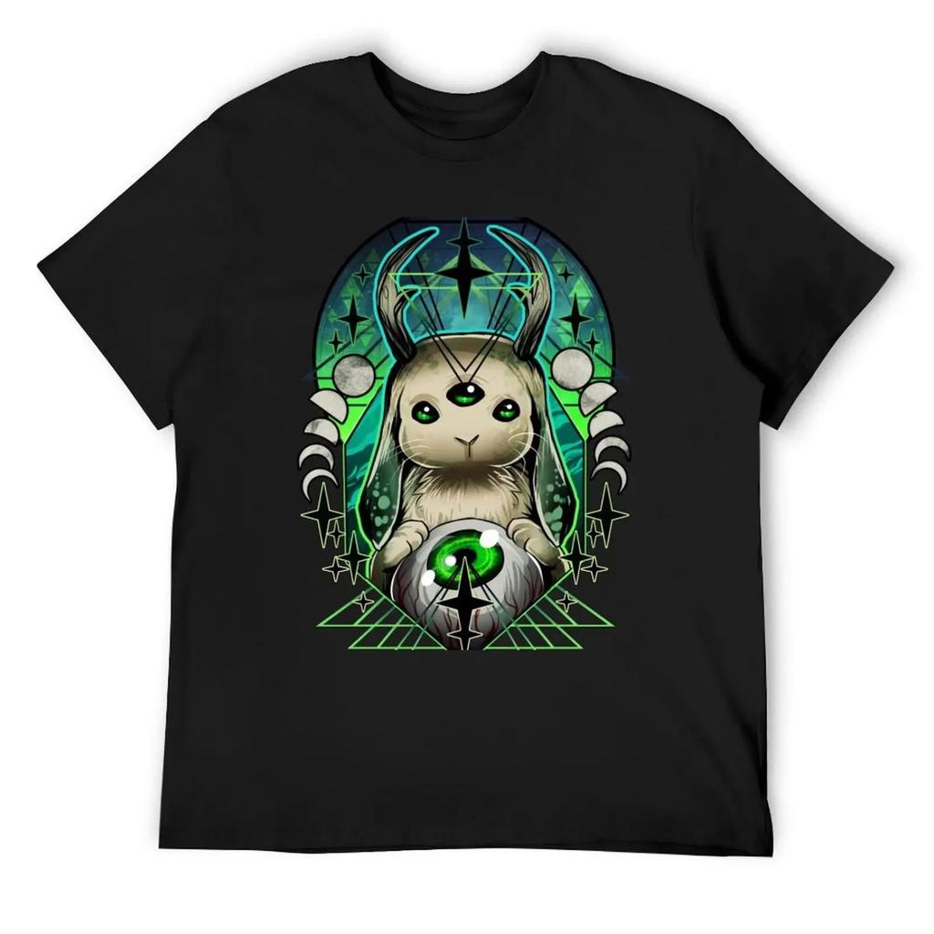 Weltraum Hase T-Shirt Kleidung benutzerdefinierte T-Shirts Übergrößen Oberteile Herren Grafik-T-Shirts Packung