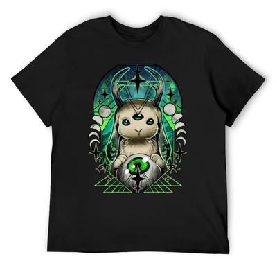 Space Bunny T-Shirt Clothing Custom T-shirts Plus Size Tops Mens Graphic T-shirts Pack