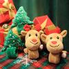 Christmas Snap Ring Elk Bracelet Children's Plush Toy Christmas Gift Christmas Tree Bracelet