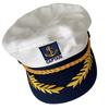 Adjustable Cotton Sailors Hat Classical 2000s Embroidered Cosplay Hat For Women And Men
