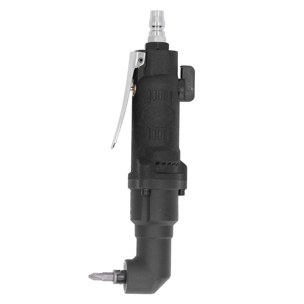 90 Degree Pneumatic Screwdriver Alloy Steel Integrated Reversible 1/4in Air Screwdriver for Furniture Repair