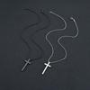 Men's and Women's Simple Fashion Cross Necklace - Long-lasting, Versatile Pendant Chain