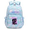 Mochila con Estampado de Ojo de Gato, Bolso Escolar Dulce y Fresco de Gran Capacidad para Estudiantes de Secundaria