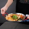 ZISIZ Korean Style Stainless Steel Serving Plate