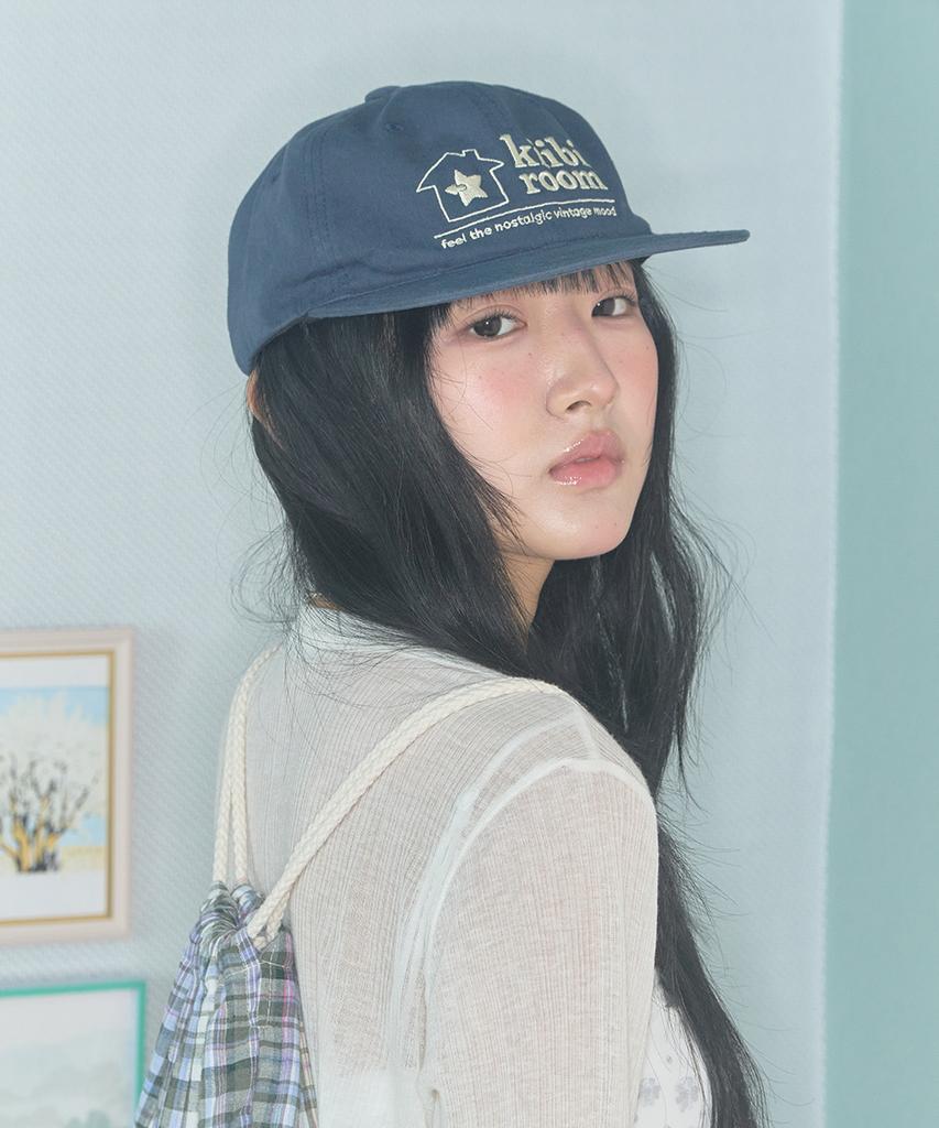 Kiibi Vintage Room Cap Navy