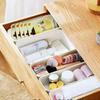 6PCS Bathroom Cosmetic Storage Box Drawer Organizer Multi Functional Desktop Storage Box Toiletries Plastic Storage Organization