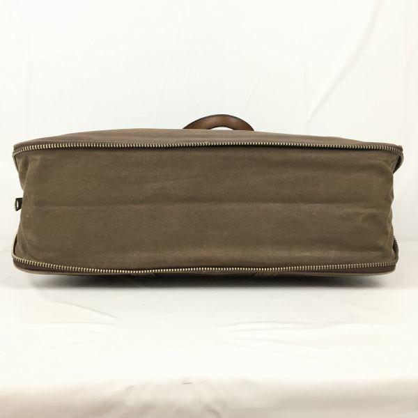 Porter Dokumenten-Business-Aktentasche Braun Yoshida Kaban Verstellbare Breite(GEBRAUCHT)