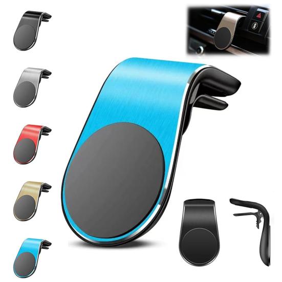 Magnetic Mobile Phone Stand Easy to Install 360-Degree Rotatable Car Phone Mount Wide Compatibility Cellphone Holder