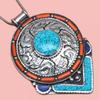 Handmade Tibetan Silver Gemstone Turquoise Red Coral Nepali Necklace Jewelry