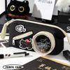 Multi Layer Pen Bag Handheld Design Stationery Bag Multifunctional Pencil Case  School Office