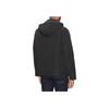 Calvin Klein Solid Logo Letter Print Hooded Long Sleeve Jacket Men jackets Black K10K113005-BEH