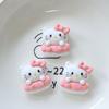 24/240PCS Cartoon cat dog donut resin accessories DIY cream glue phone case refrigerator sticker hair clip headband accessories