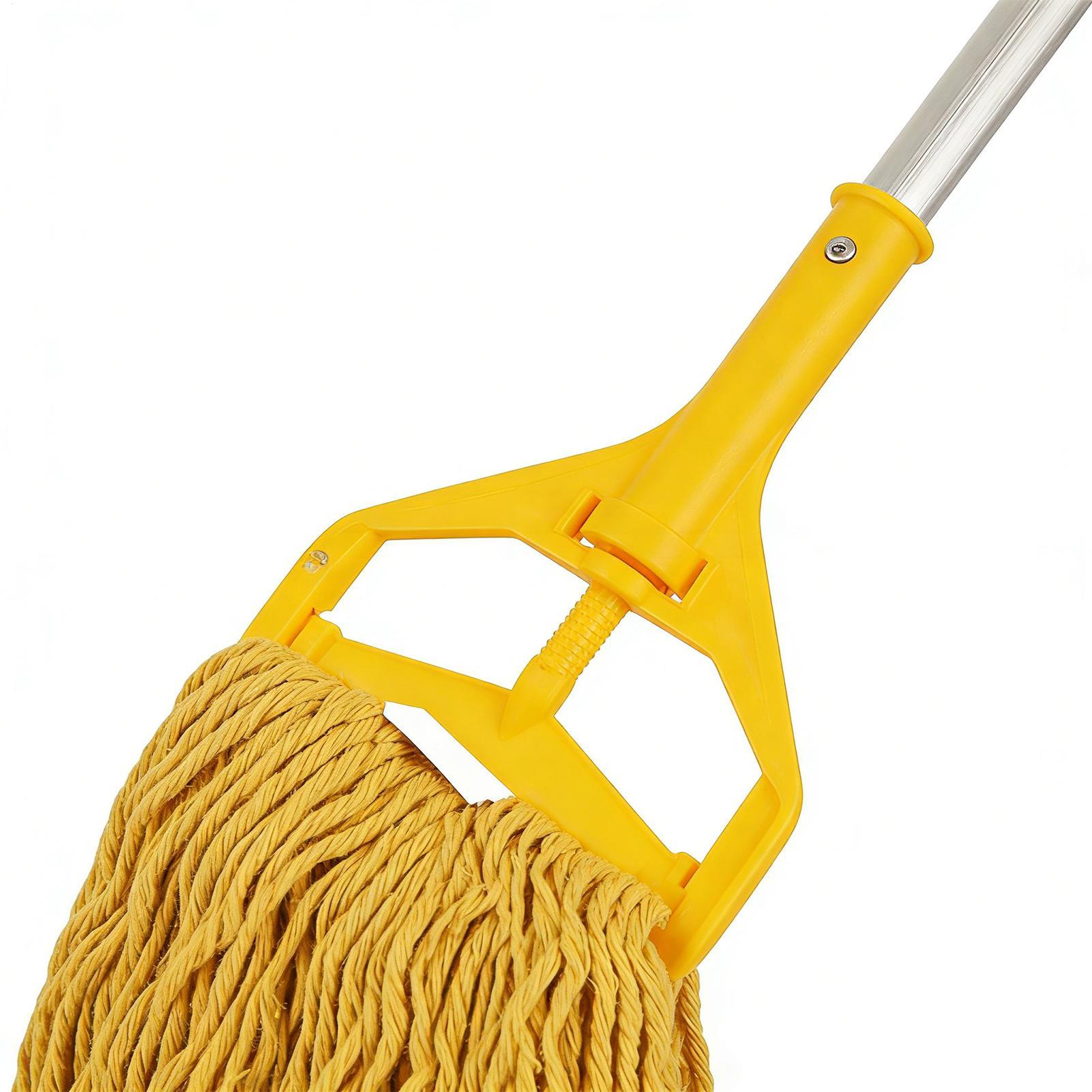 

Rag Mop Four-Section Detachable Aluminum Alloy Handle Cleaner Cotton Mops Floor Cleaning For Bathroom Kitchen Living Room China Mainland