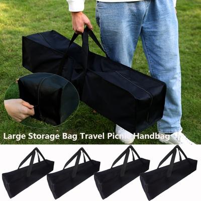 Grey Folding Table Chair Holder Bag Large Storage Tool Bag  Outdoor Supplies