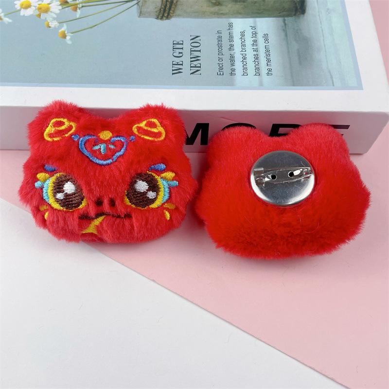 PU Leather Cat Paw Keychain Sweet Pompom Keyring Halloween Faux Mink Fur Little Bat Little Devil Backpack Pendant Plush Keychain
