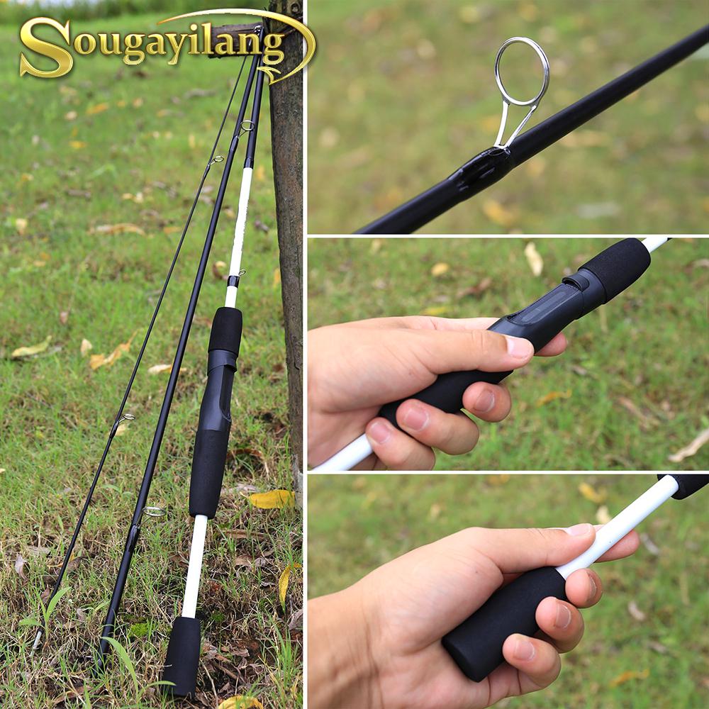 Spinning Rod 3Sections Portable Fishing Rod Ultralight Sea Rock Travel Rod Spinning Rods Casting Rod