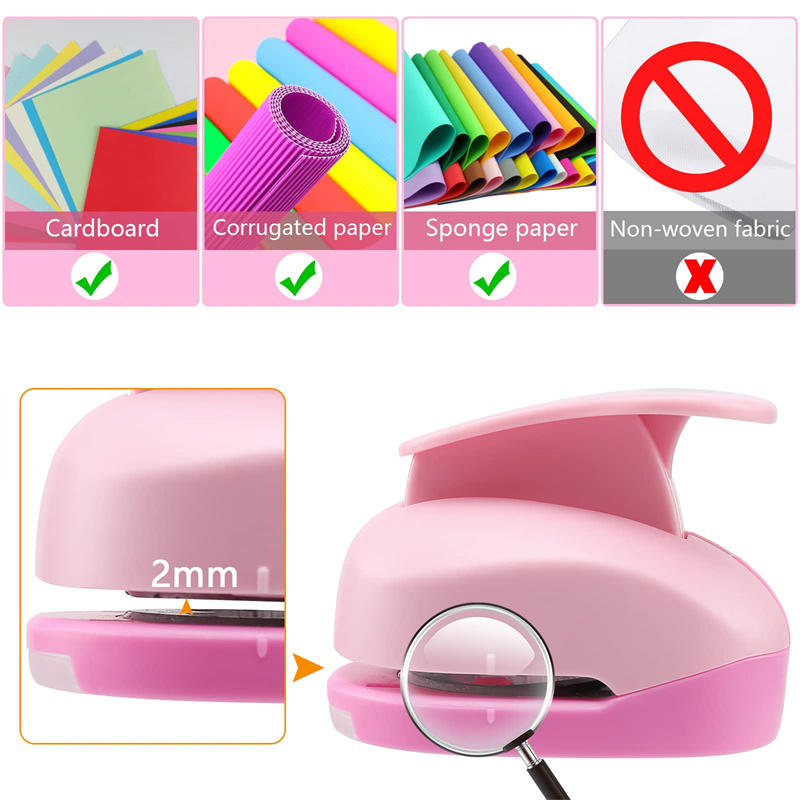 Love embossing machine, children's puzzle flower planter, embossing machine, handmade DIY embossing machine, circular 9-75mm
