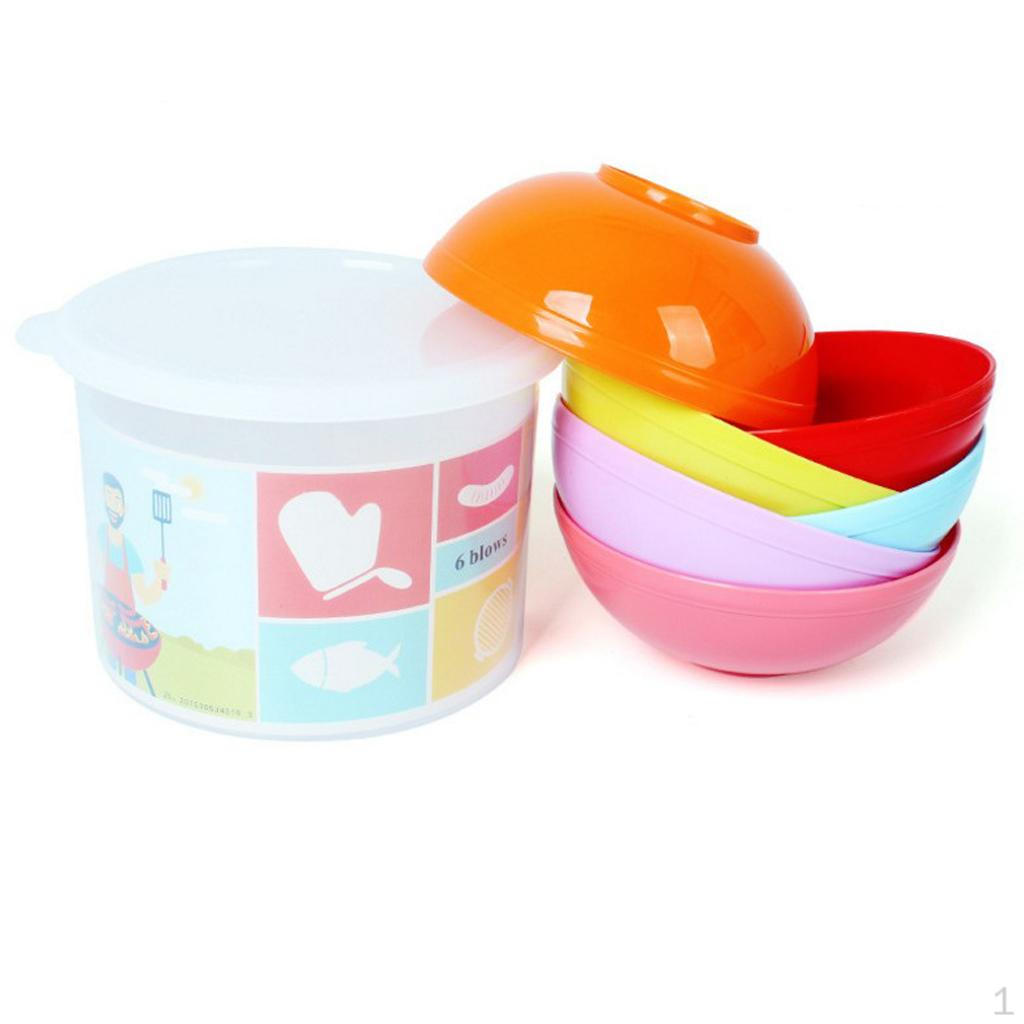 

12 шт. 5-дюймовые пластиковые сервировочные миски для фруктов, пикника, барбекю, кемпинга