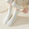 5Pairs Short Tube Girls Floor Plush Socks Warm Children's Winter Socks Kids Thicken Socks  Kids