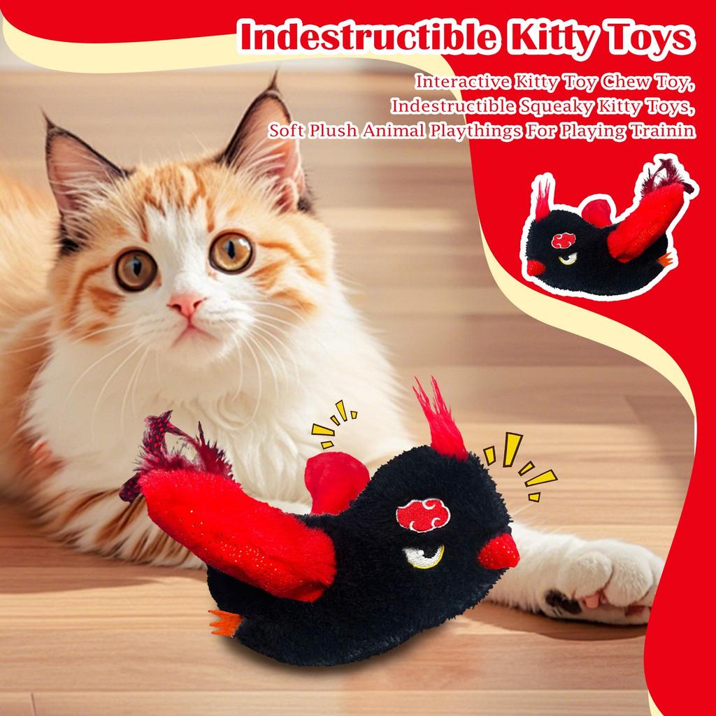 Uknuselige hundeleker, Interaktiv hundeleke tyggeleke, Uknuselige pipende hundeleker, Myke plysjdyrleker for lek og trening