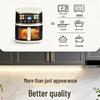 Rongshengda Smart Multifunctional Air Fryer Oven - Large Capacity, Fully Automatic, Electric Visual Fryer for Home Use