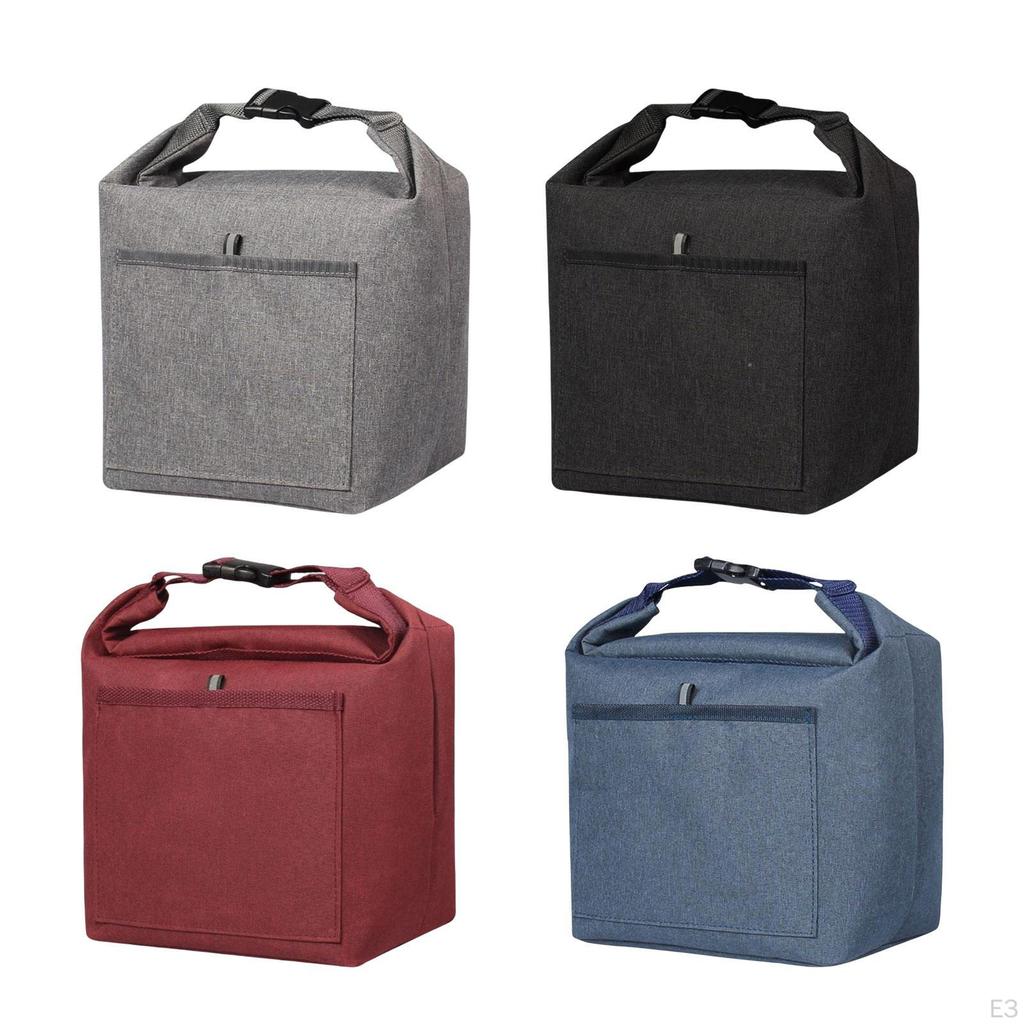 Insulated Adults Tote Bags with Handle Lunch Handbag Thermal Insulation Bag for