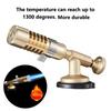 Portable Welding Torch Gas Burner High-temperature Brass Copper Gas Cutting Torch Brazing Propane Weld Pipeline Flame Gun