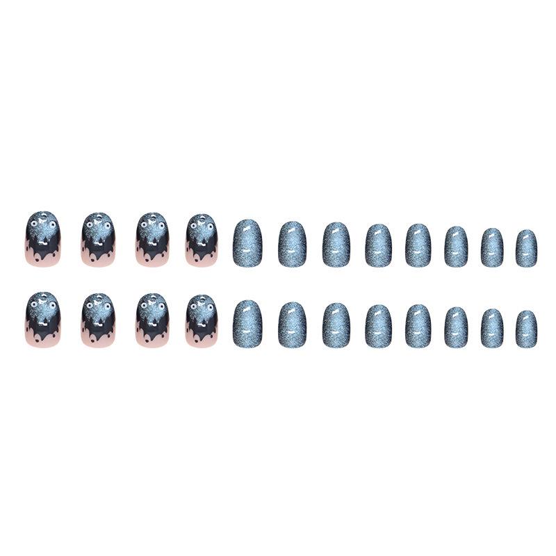 High-End Cat Eye Wearable Nail Stickers & Removable Fake Nail Patches - Ins Style