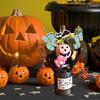 Halloween Bouquet Table Centerpiece Pumpkin Bouquet Artificial Flowers with Eucalyptus Leaves Indoor Table Centerpiece for