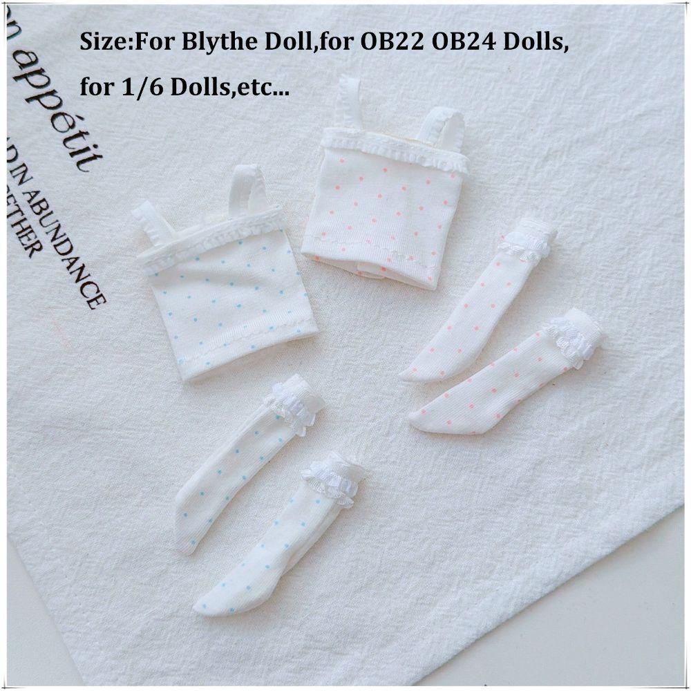 with Socks Sling Shirt for Blyth Doll/for 1/6 BJD Doll/Fit for OB24 OB22 Dolls