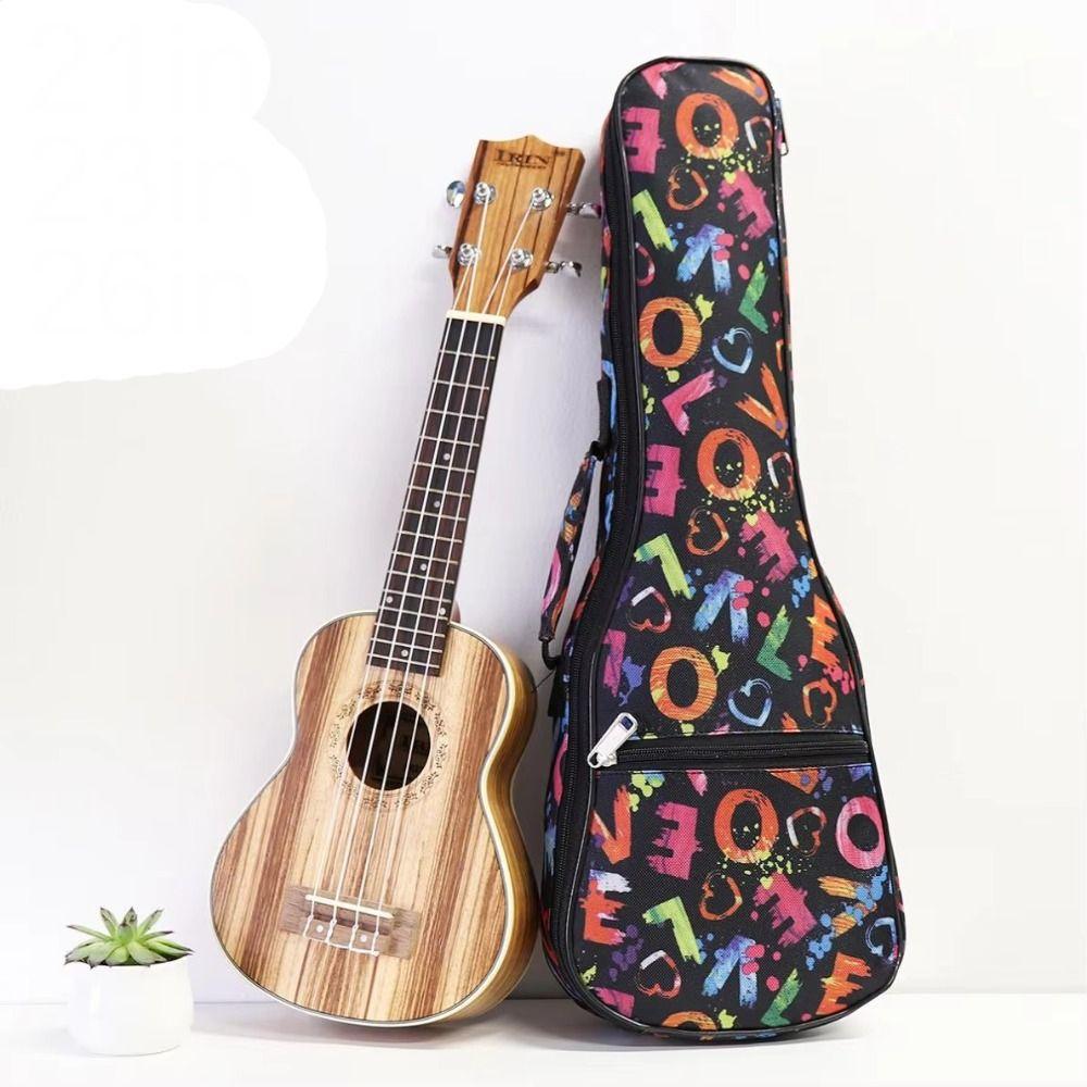 21/23/26 Inch Small Guitar Backpack Waterproof Children's Musical Instrument Bag Ukulele Bag